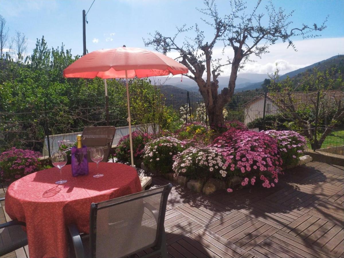 Studio Le Romantique A 20 Kms De Nice Bendéjun Exteriör bild