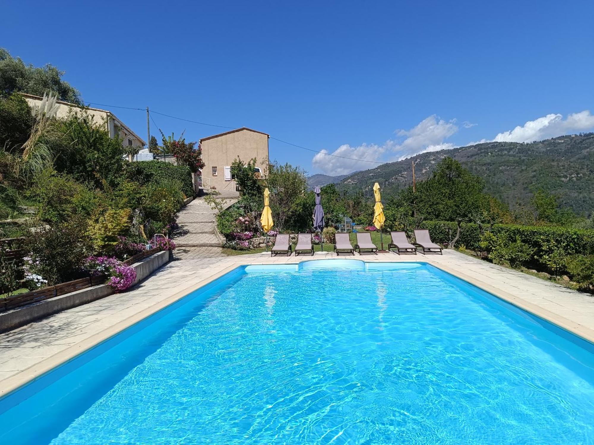 Studio Le Romantique A 20 Kms De Nice Bendéjun Exteriör bild