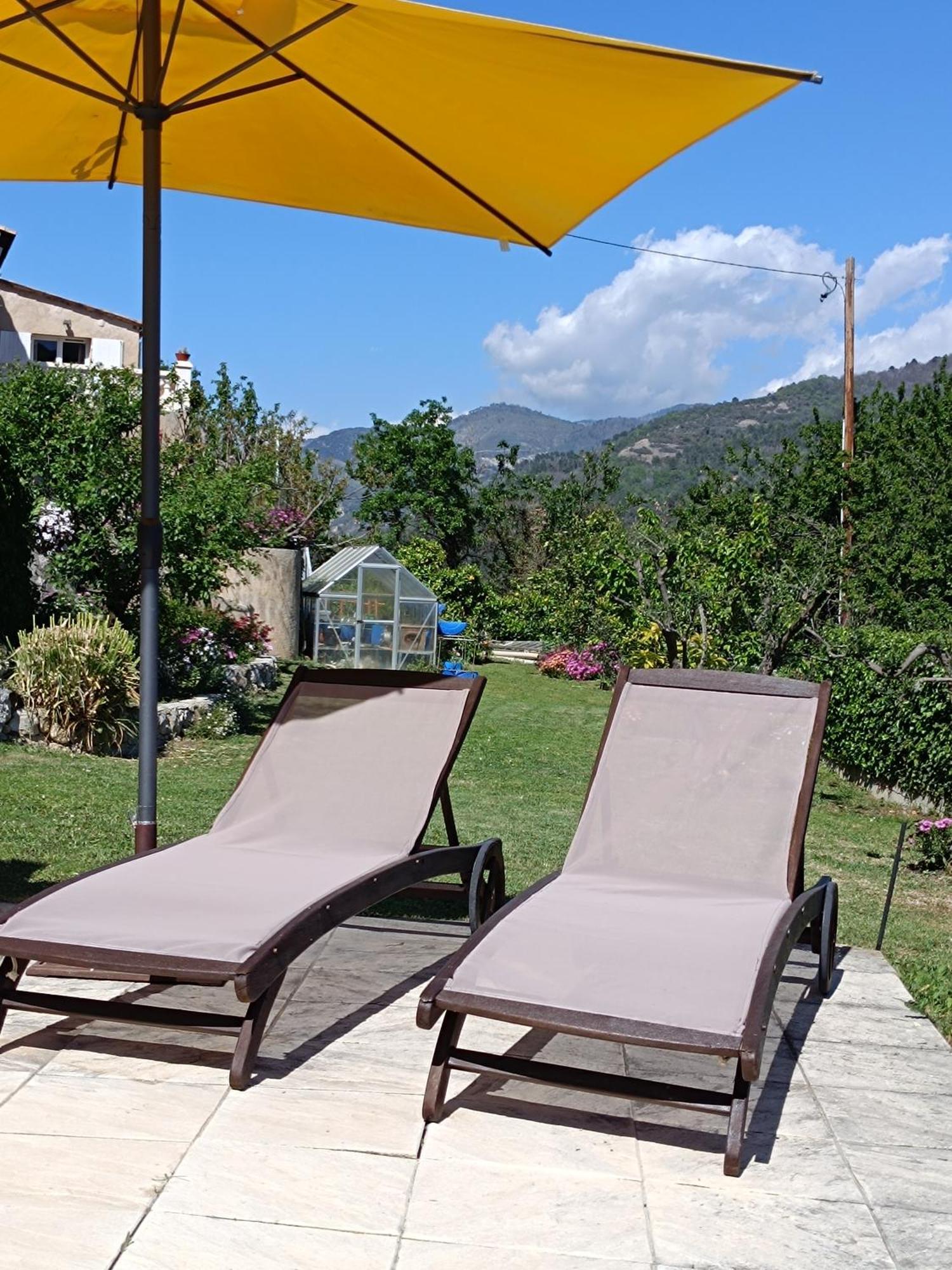 Studio Le Romantique A 20 Kms De Nice Bendéjun Exteriör bild