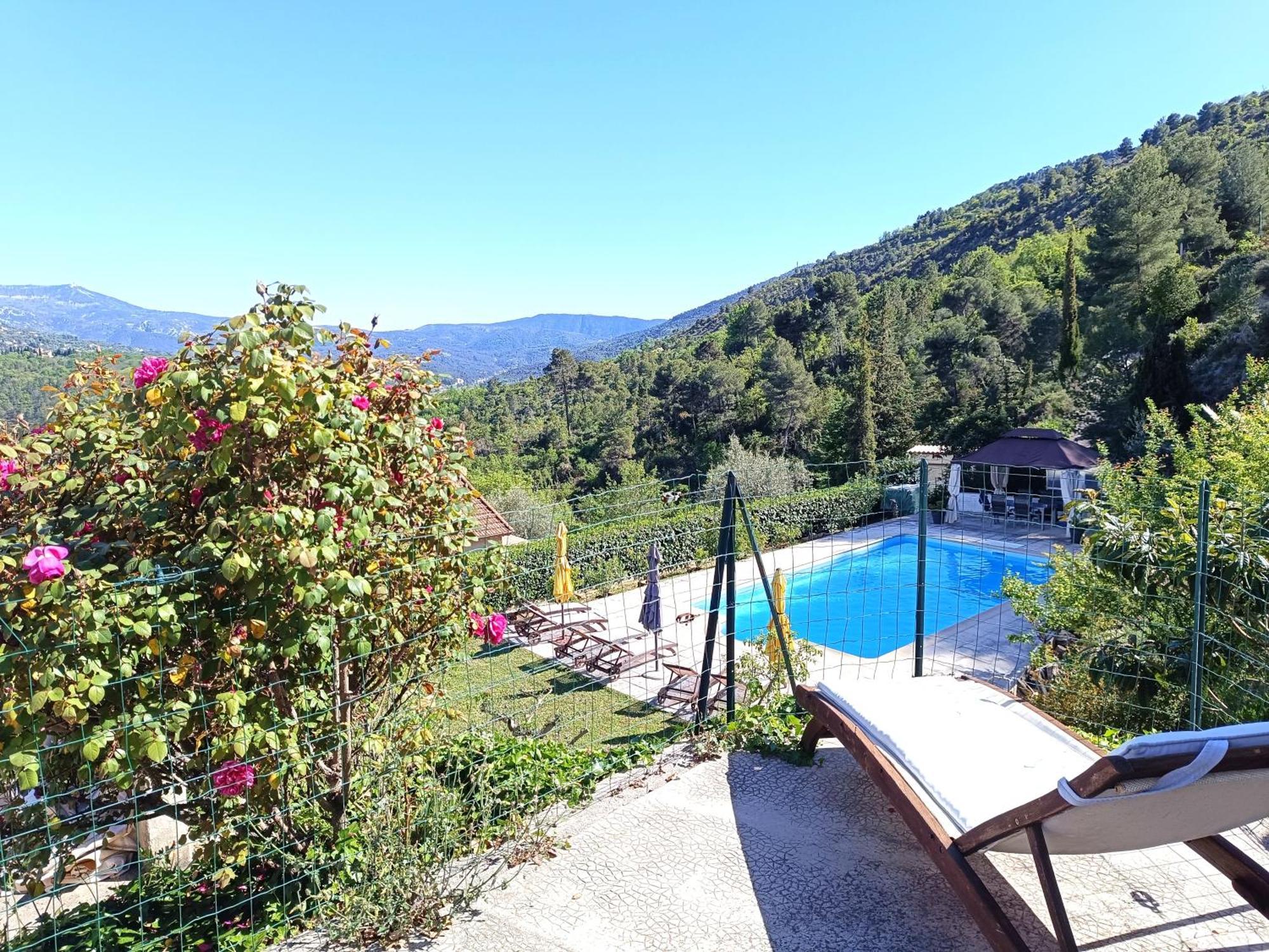 Studio Le Romantique A 20 Kms De Nice Bendéjun Exteriör bild